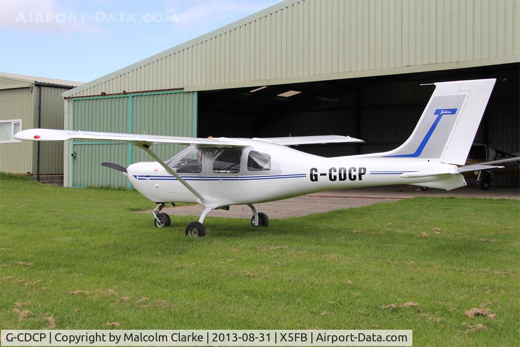 G-CDCP, 2006 Jabiru J400 C/N PFA 325-14094, Jabiru J-400 G-CDCP at Fishburn Airfield UK. August 31st 2013.