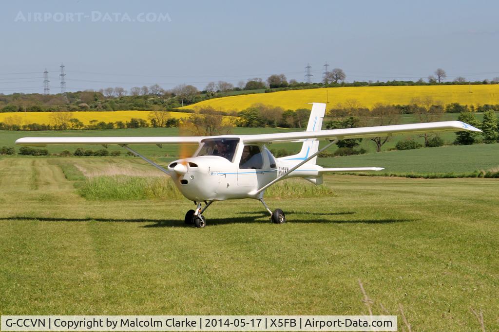 G-CCVN, 2004 Jabiru SP-470 C/N PFA 274B-13677, Jabiru SP-470 at Fishburn Airfield UK. May 17th 2014.
