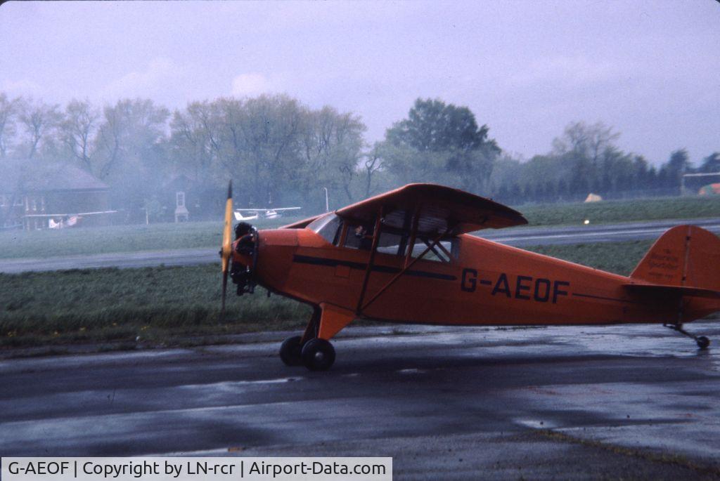 G-AEOF, 1936 Rearwin 8500 Sportster C/N 462, Biggin Hill 1983