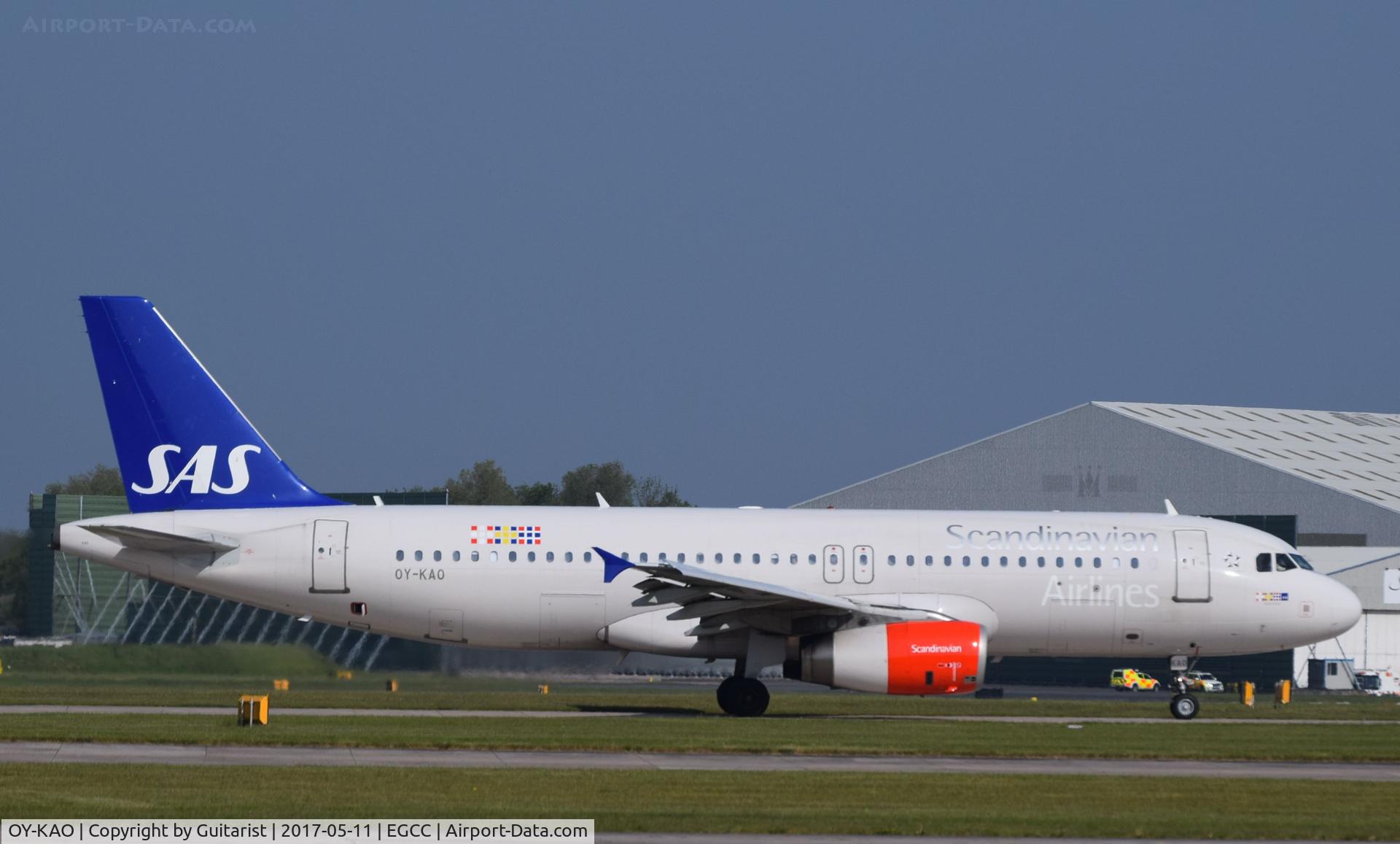 OY-KAO, 2006 Airbus A320-232 C/N 2990, At Manchester