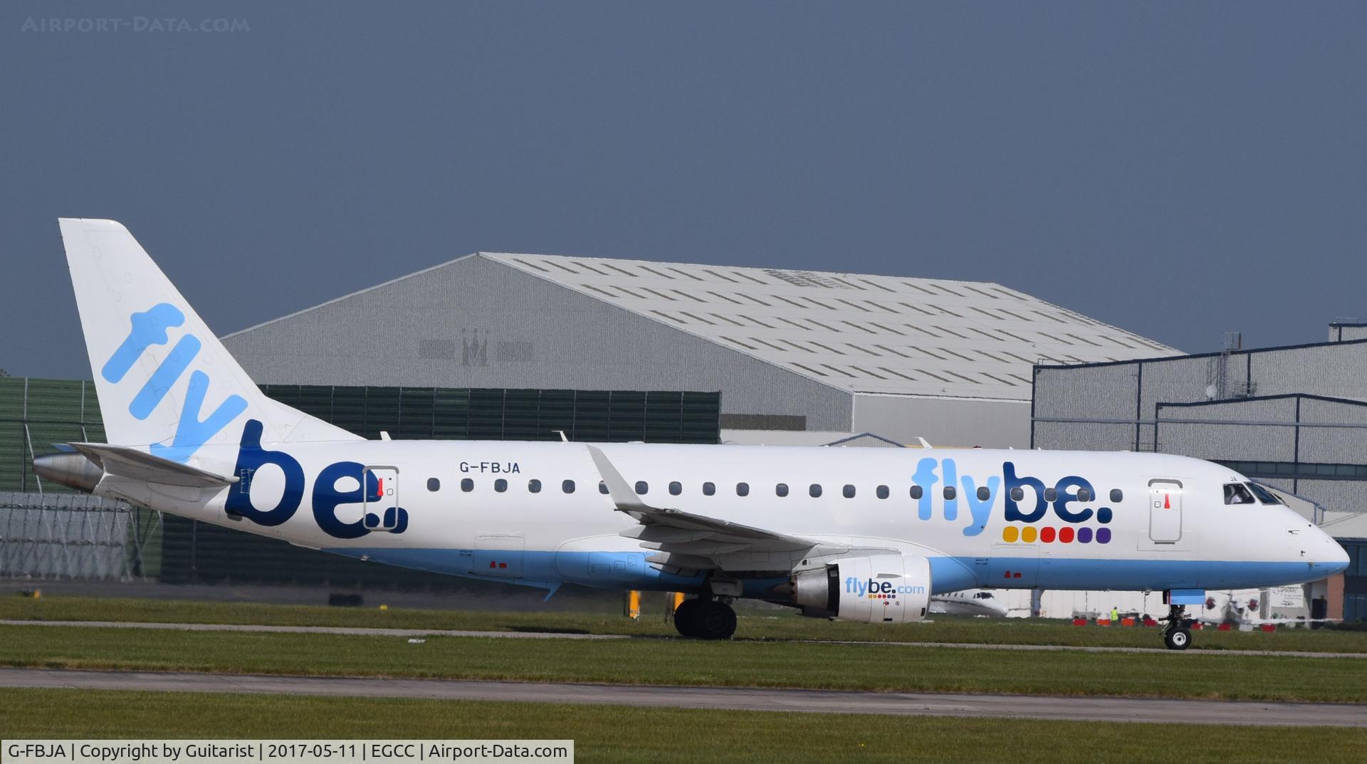 G-FBJA, 2011 Embraer 175STD (ERJ-170-200) C/N 17000326, At Manchester