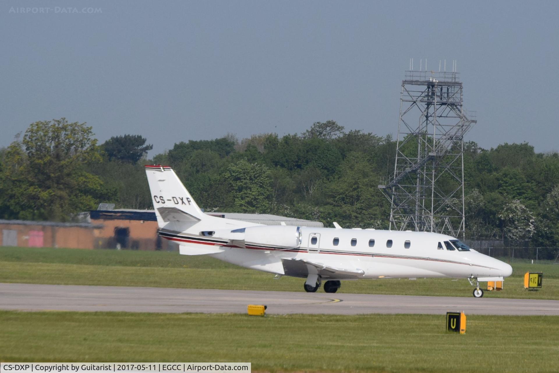 CS-DXP, 2007 Cessna 560XL Citation XLS C/N 560-5702, At Manchester