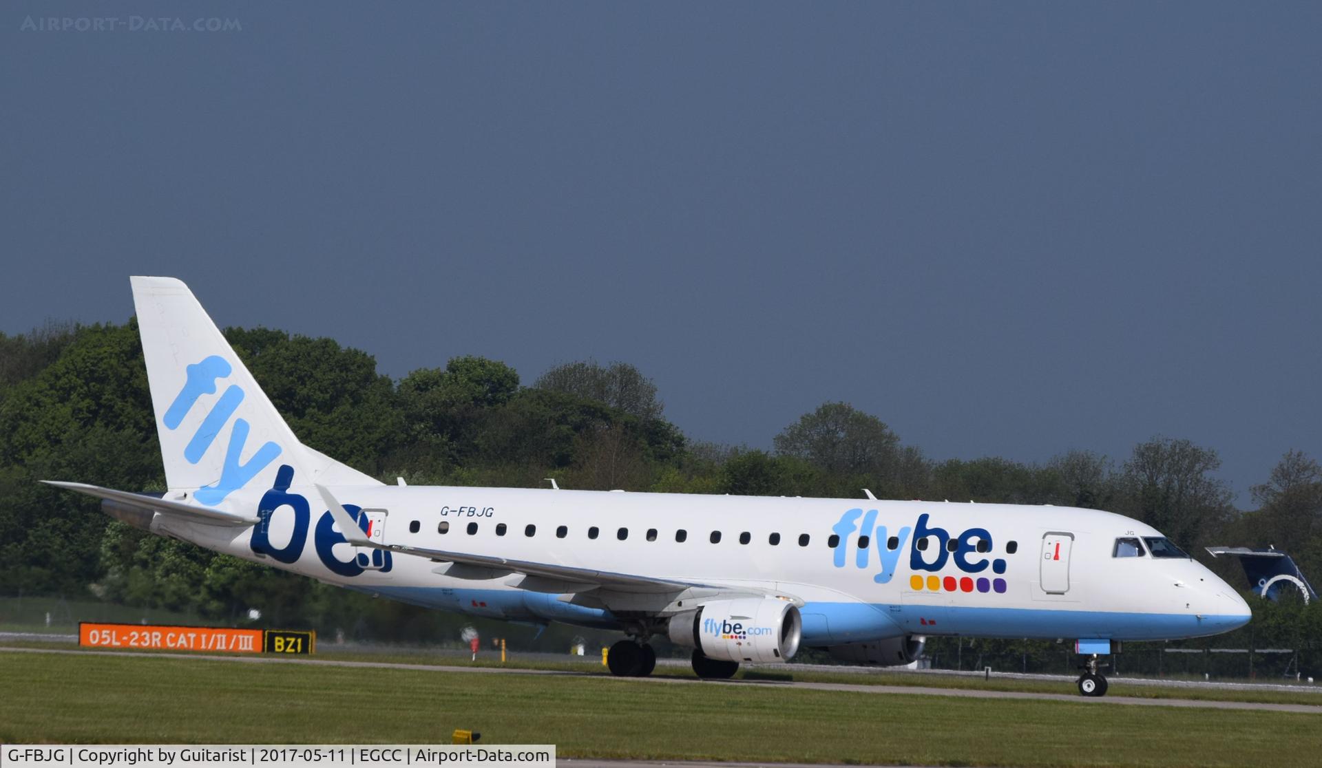 G-FBJG, 2012 Embraer 175STD (ERJ-170-200) C/N 17000344, At Manchester