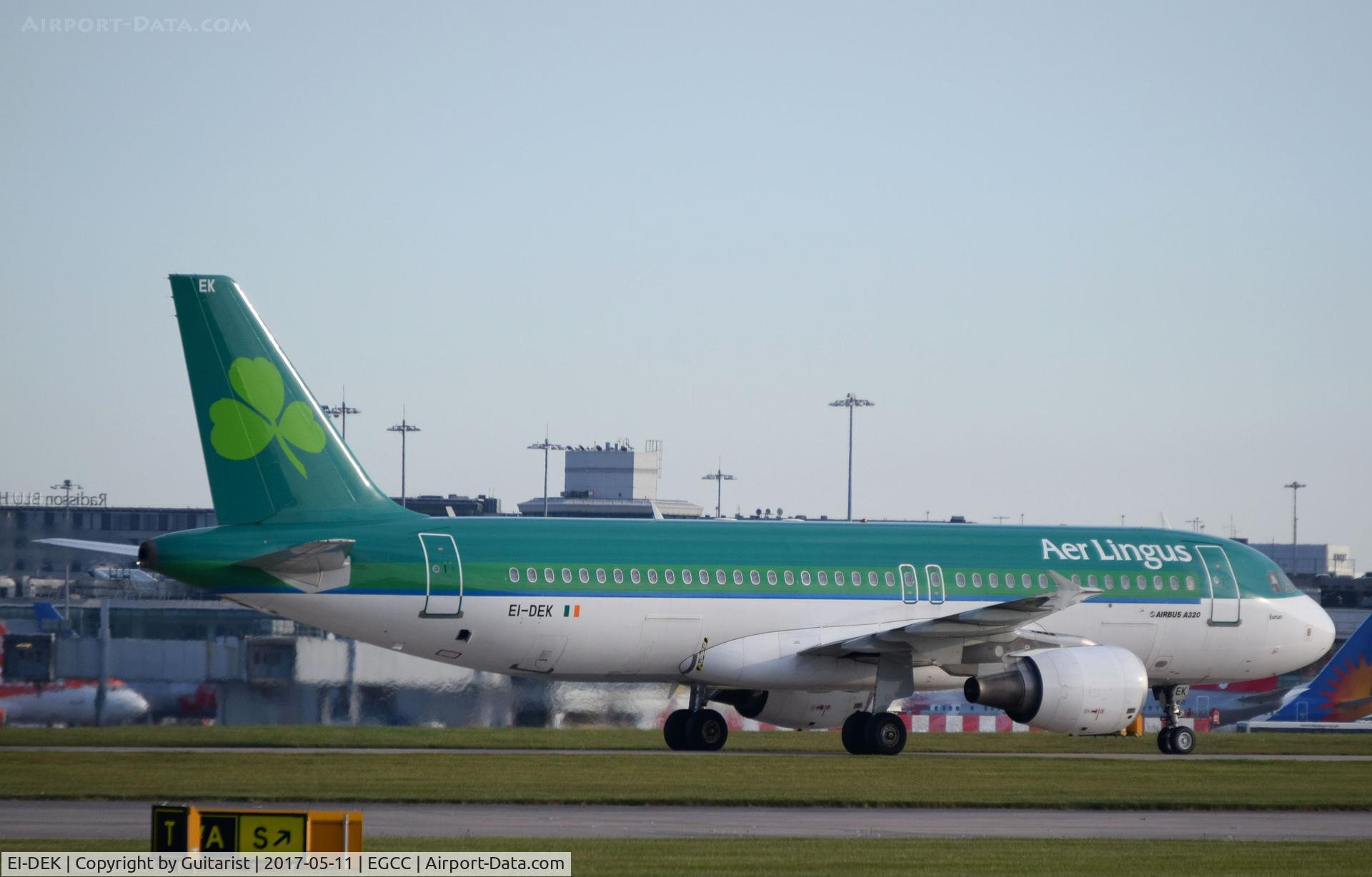 EI-DEK, 2005 Airbus A320-214 C/N 2399, At Manchester
