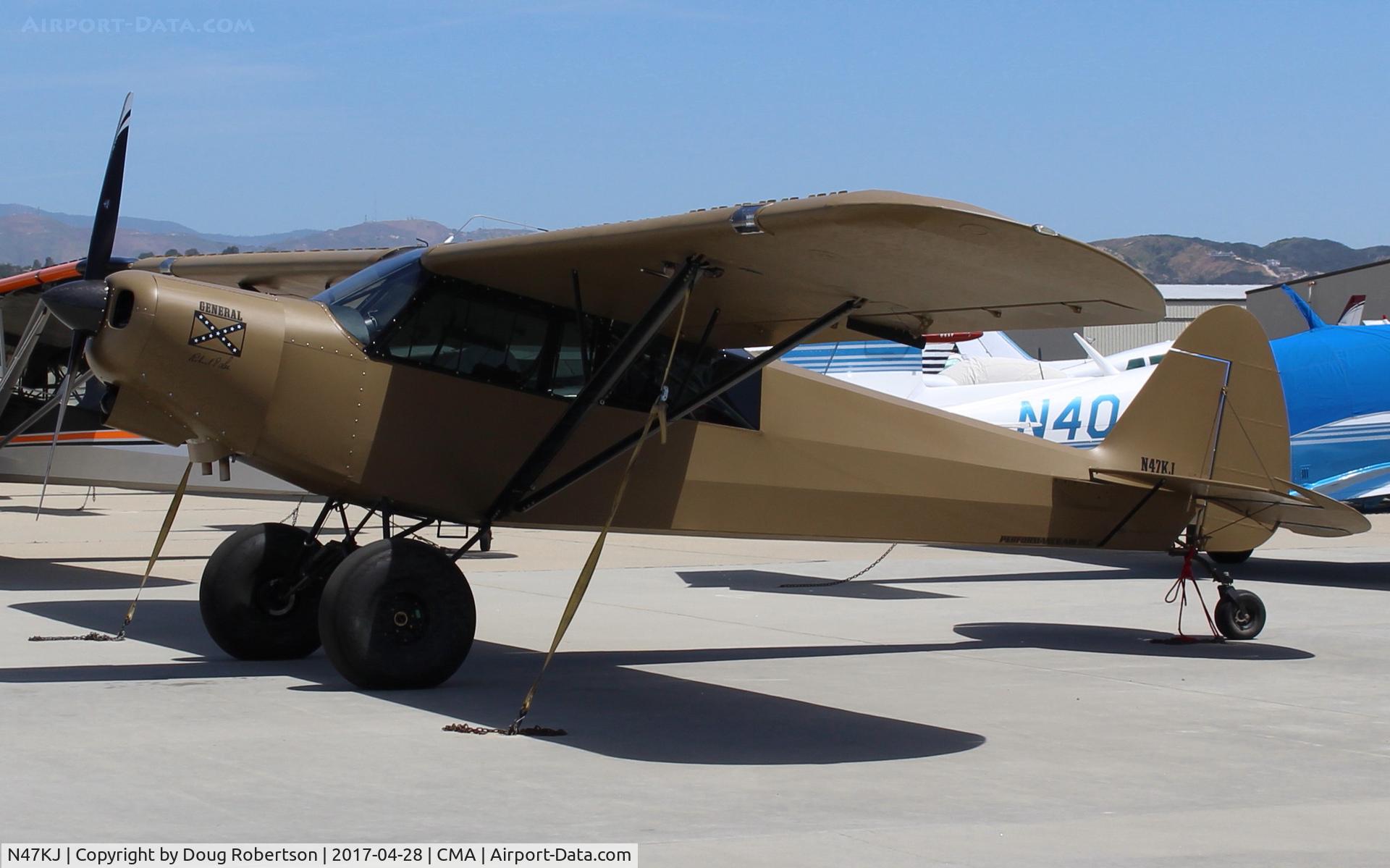 N47KJ, 2014 Super Cub Sport C/N 471C, 2014 Super Cub SPORT, two seats, tundra tires, at AOPA-FLY-IN