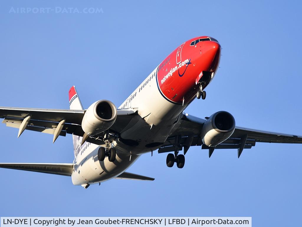 LN-DYE, 2010 Boeing 737-8JP C/N 39003, 