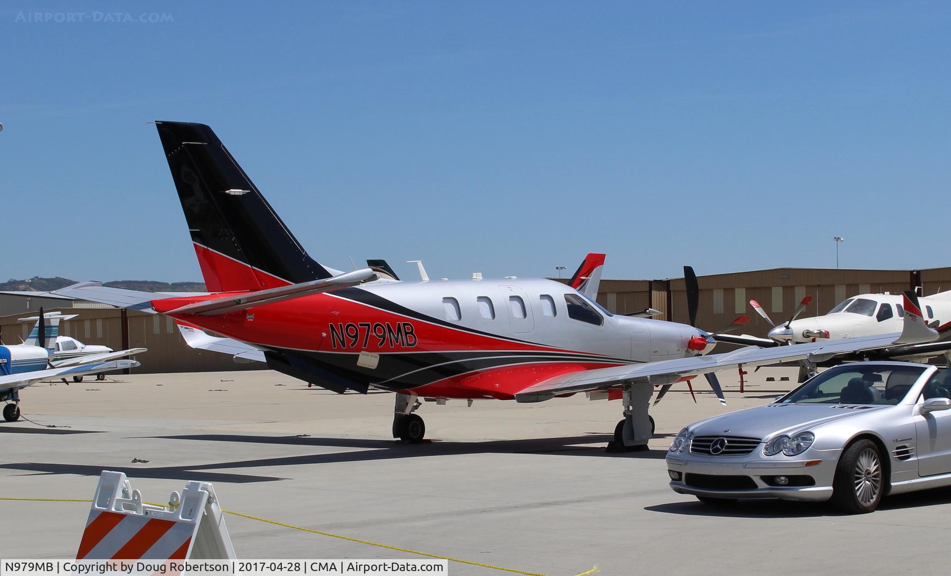 N979MB, 2015 Socata TBM-700 C/N 1092, 2015 SOCATA TBM 700, one P&W(C)PT66D turboprop, at AOPA FLY-INJ