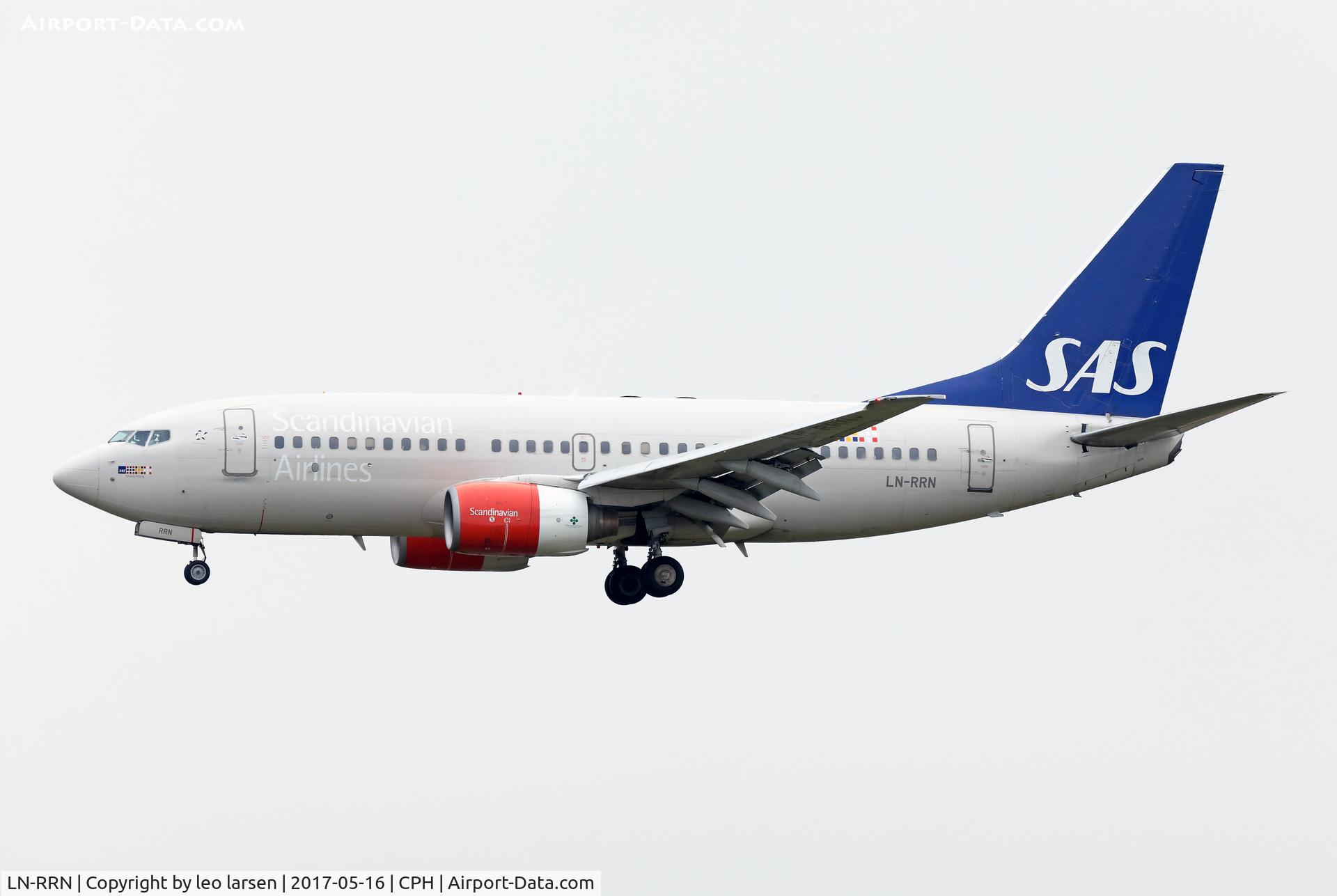 LN-RRN, 1999 Boeing 737-783 C/N 30191, Copenhagen 16.5.2017