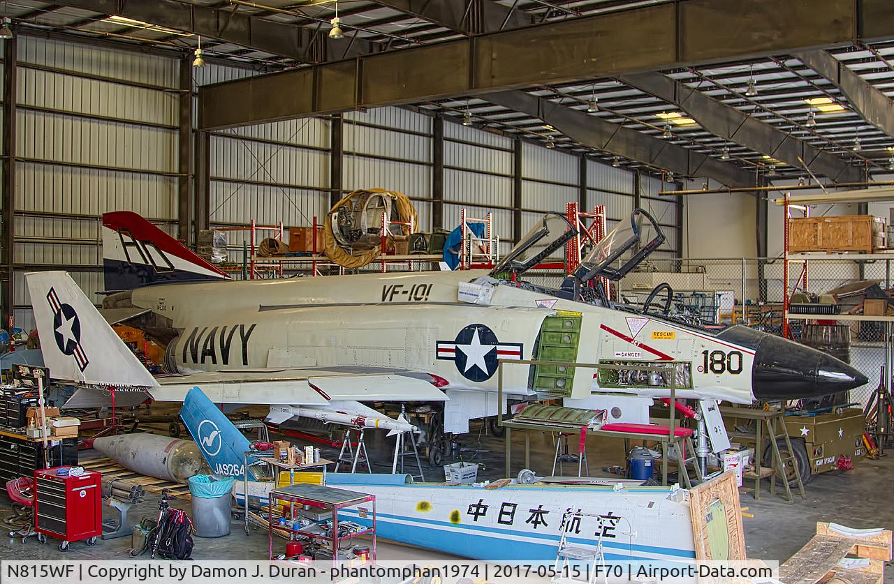 N815WF, 1959 McDonnell F-4A Phantom II C/N 11, Currently 95% restored to airworthy condition.  Located at Wings and Rotors Air Museum.