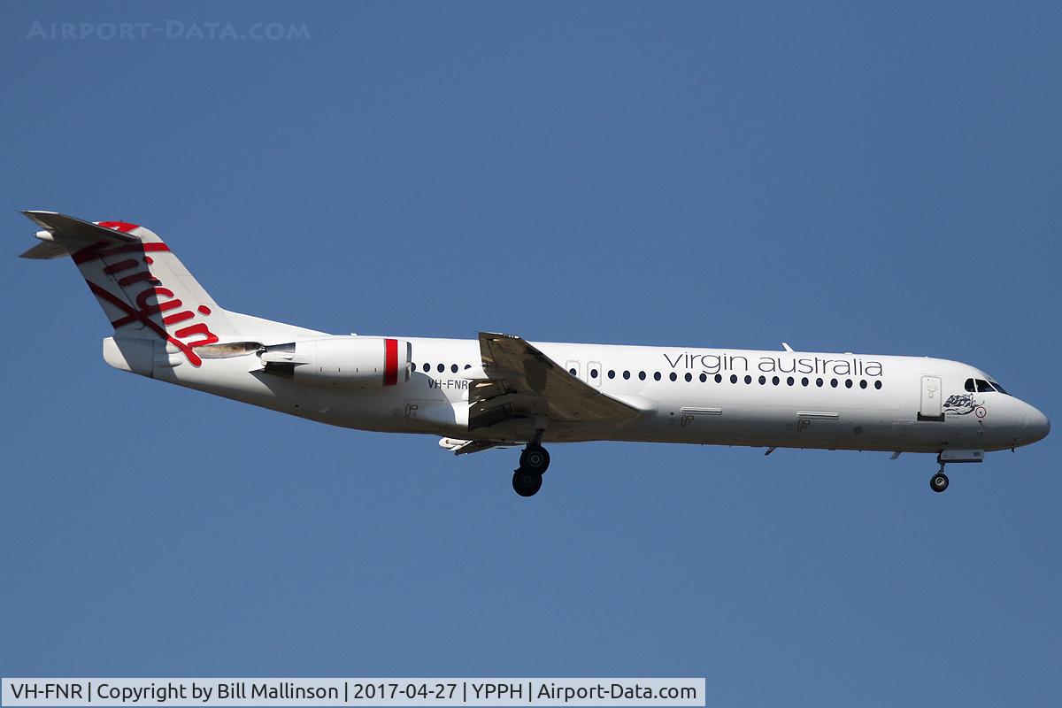 VH-FNR, 1994 Fokker 100 (F-28-0100) C/N 11488, FINALS