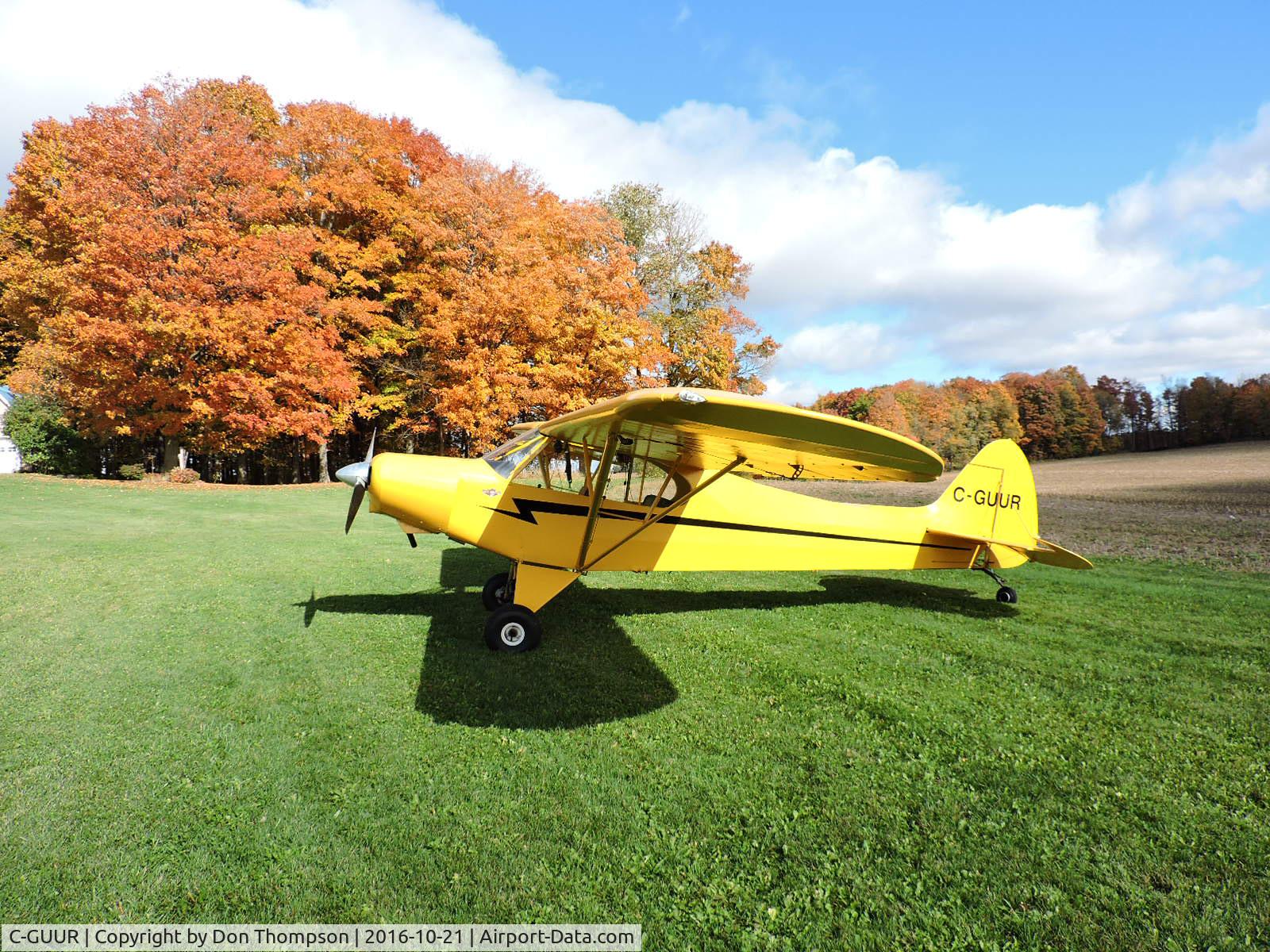 C-GUUR, 1990 Wag-Aero CUBy C/N IHL-299, 19 years on straight floats, completely restored in 2011