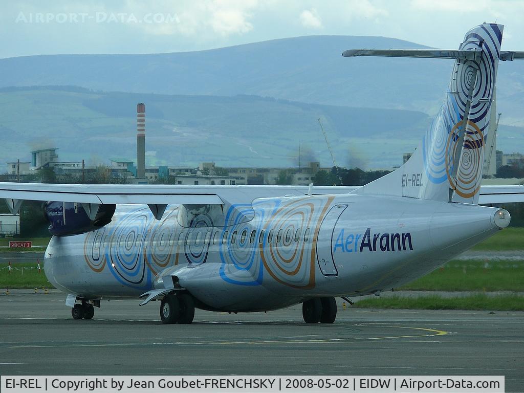 EI-REL, 2007 ATR 72-212A C/N 748, Aer Arann departure