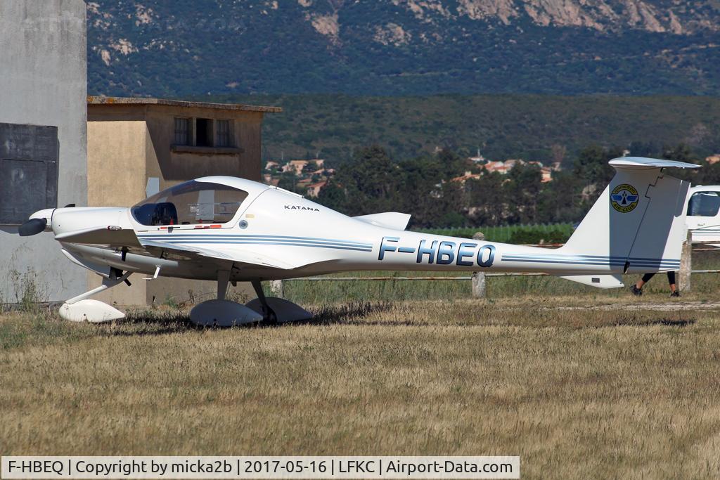 F-HBEQ, 2005 Diamond DA-20A-1 Katana C/N 10282, Parked
