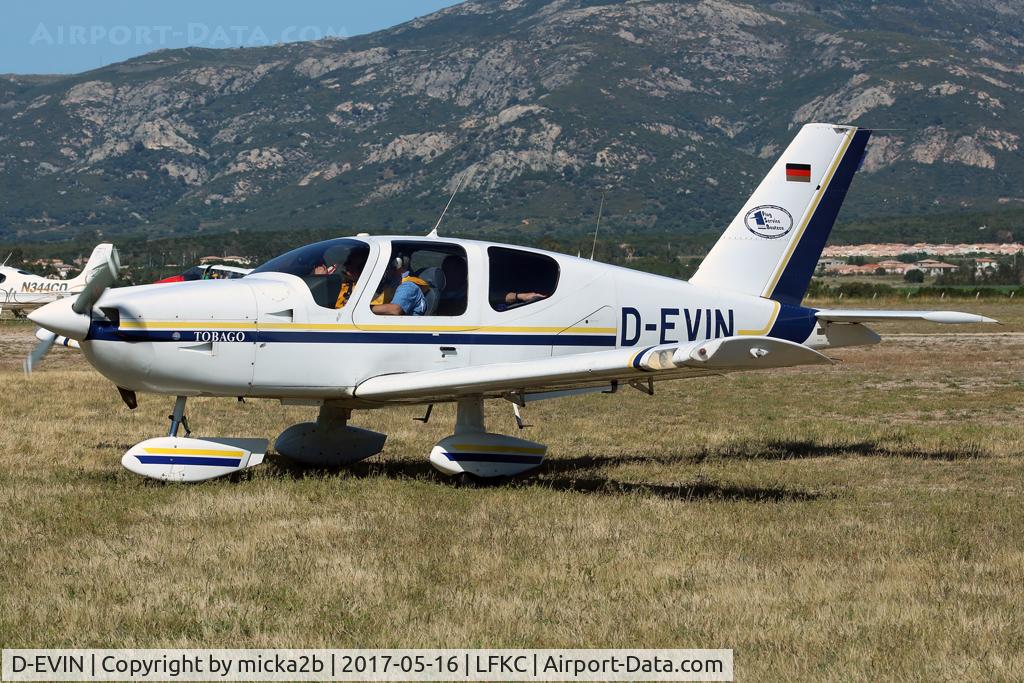 D-EVIN, 1992 Socata TB-10 Tobago C/N 1476, Taxiing
