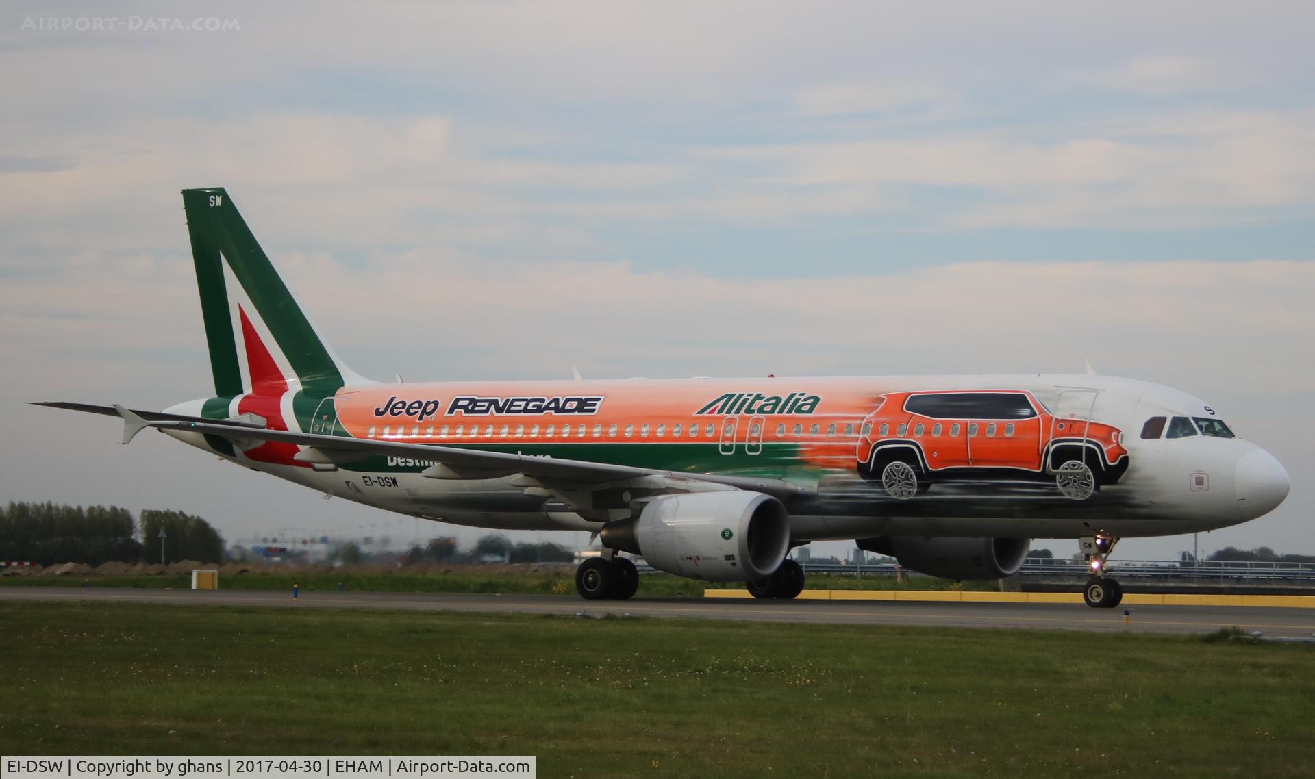 EI-DSW, 2008 Airbus A320-216 C/N 3609, Jeep Remegade livery