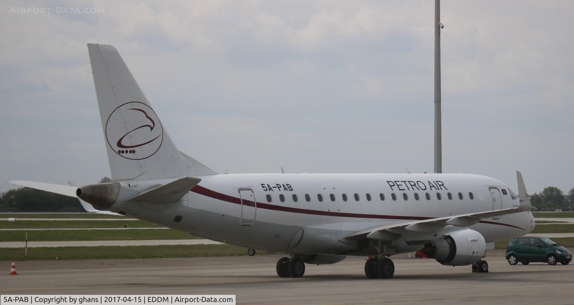 5A-PAB, 2010 Embraer 170LR (ERJ-170-100LR) C/N 17000279, Petro Air
