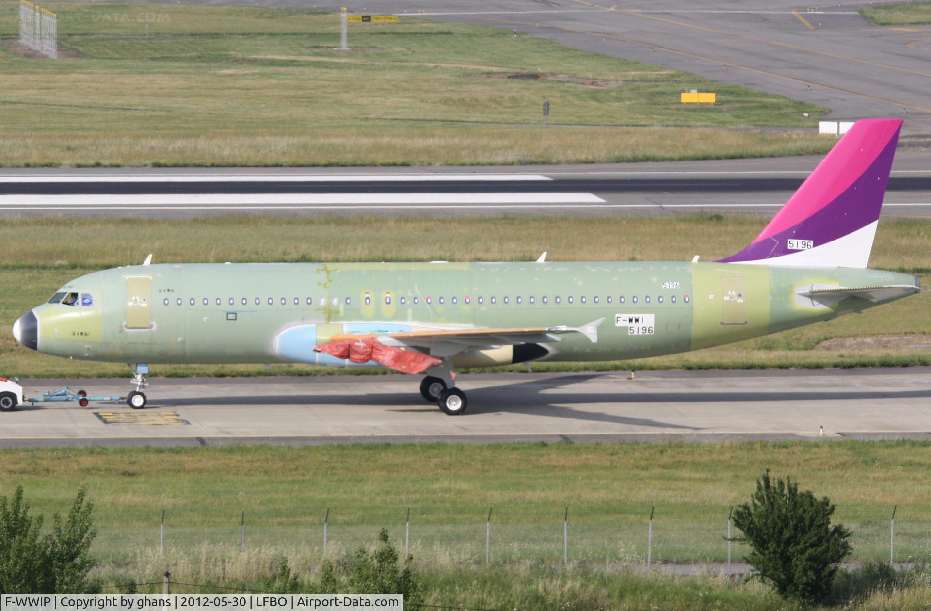 F-WWIP, 2012 Airbus A320-232 C/N 5196, To become HA-LWQ Wizz Air