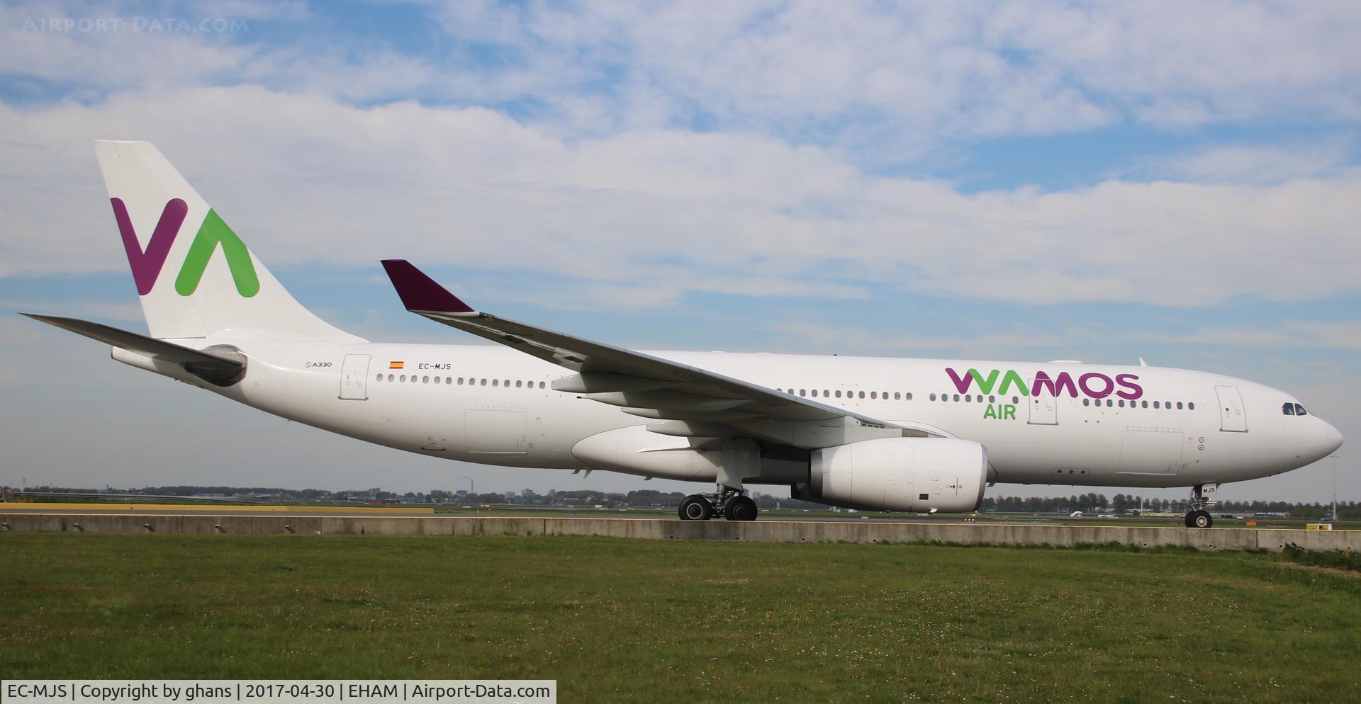 EC-MJS, 1999 Airbus A330-243 C/N 265, Wamos Air