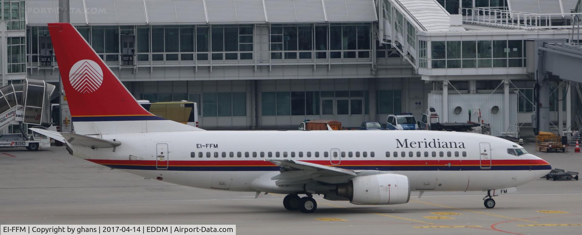 EI-FFM, 1999 Boeing 737-73S C/N 29082, Meridiana