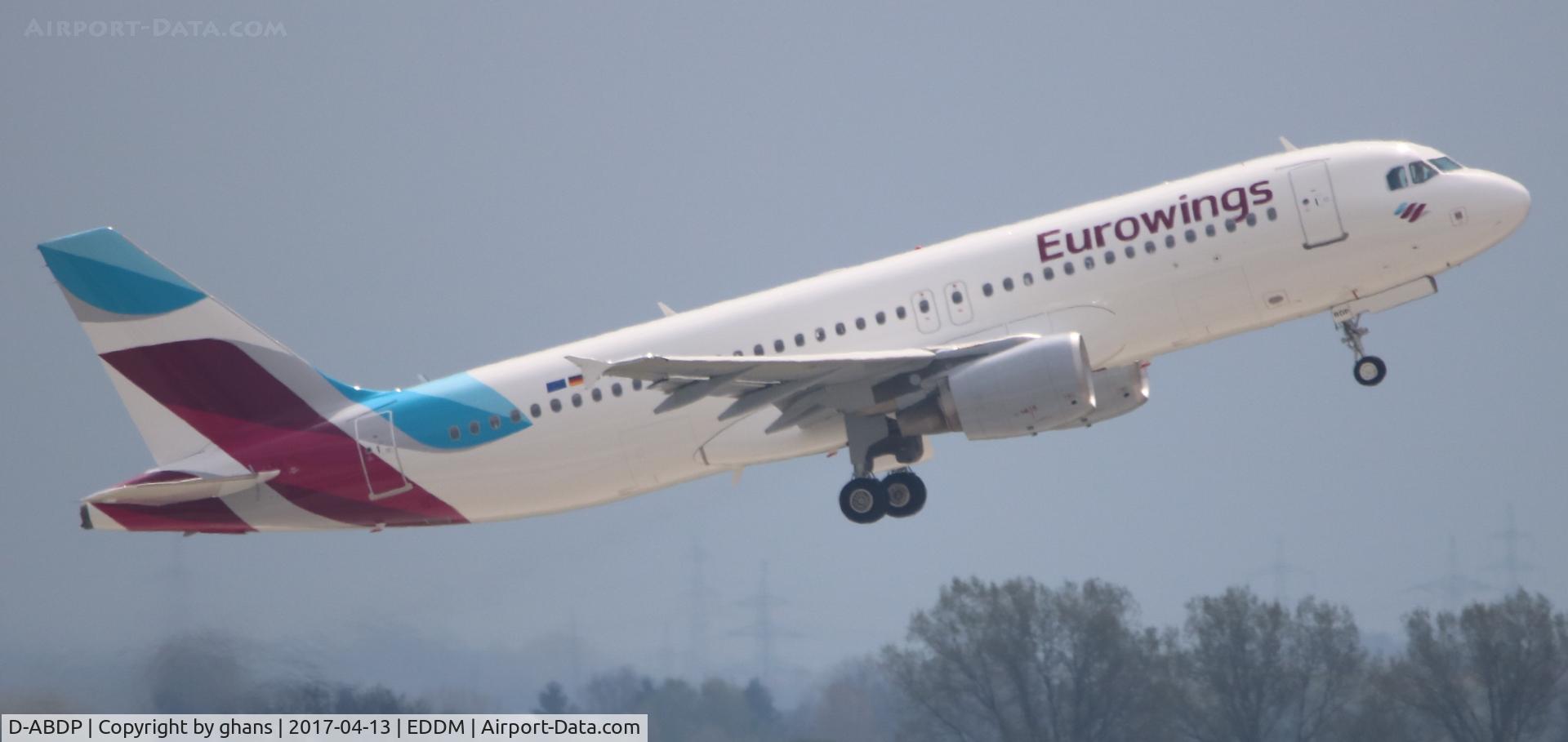 D-ABDP, 2007 Airbus A320-214 C/N 3093, Eurowings