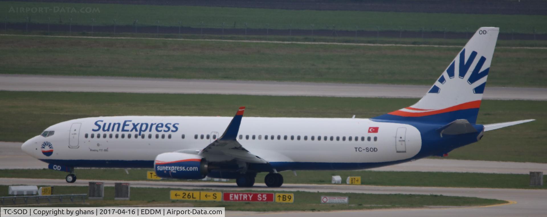 TC-SOD, 2017 Boeing 737-8HC C/N 61176, New in the fleet
