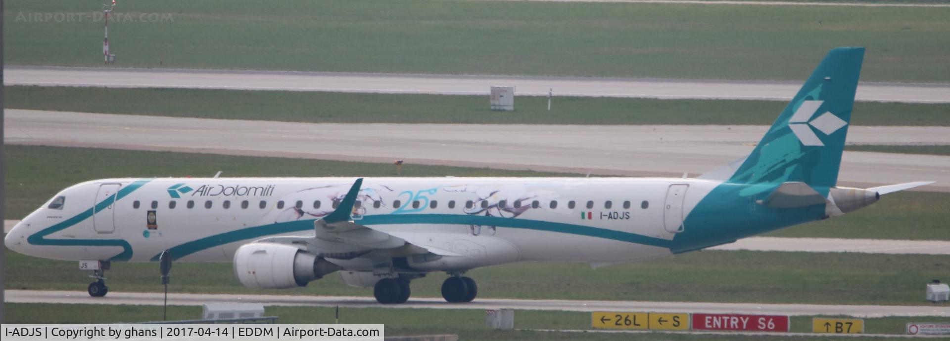 I-ADJS, 2013 Embraer 195LR (ERJ-190-200LR) C/N 19000597, 25