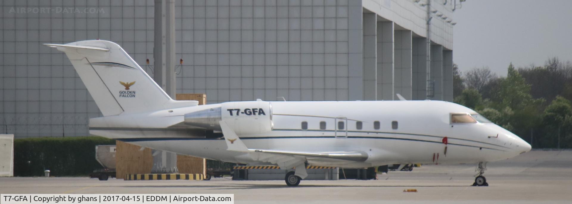 T7-GFA, Bombardier Challenger 601 (CL-600-2A12) C/N 3025, Golden Falcon Air