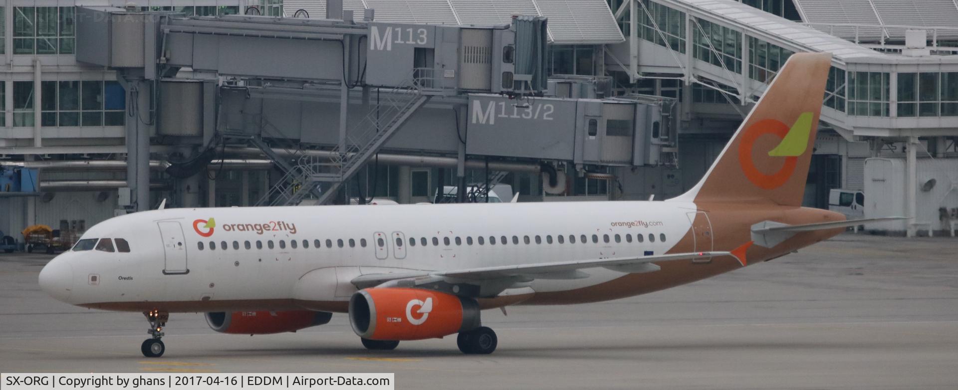 SX-ORG, 2001 Airbus A320-232 C/N 1407, Orange2Fly