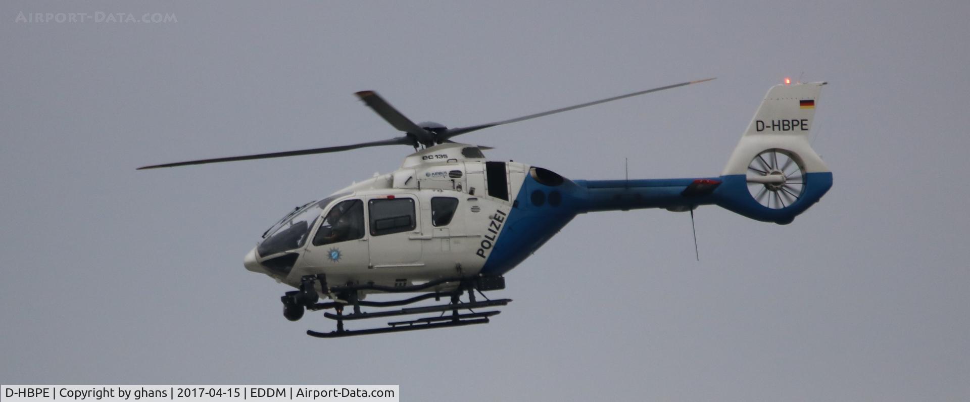 D-HBPE, Eurocopter EC-135P-2+ C/N 0891, Polizei