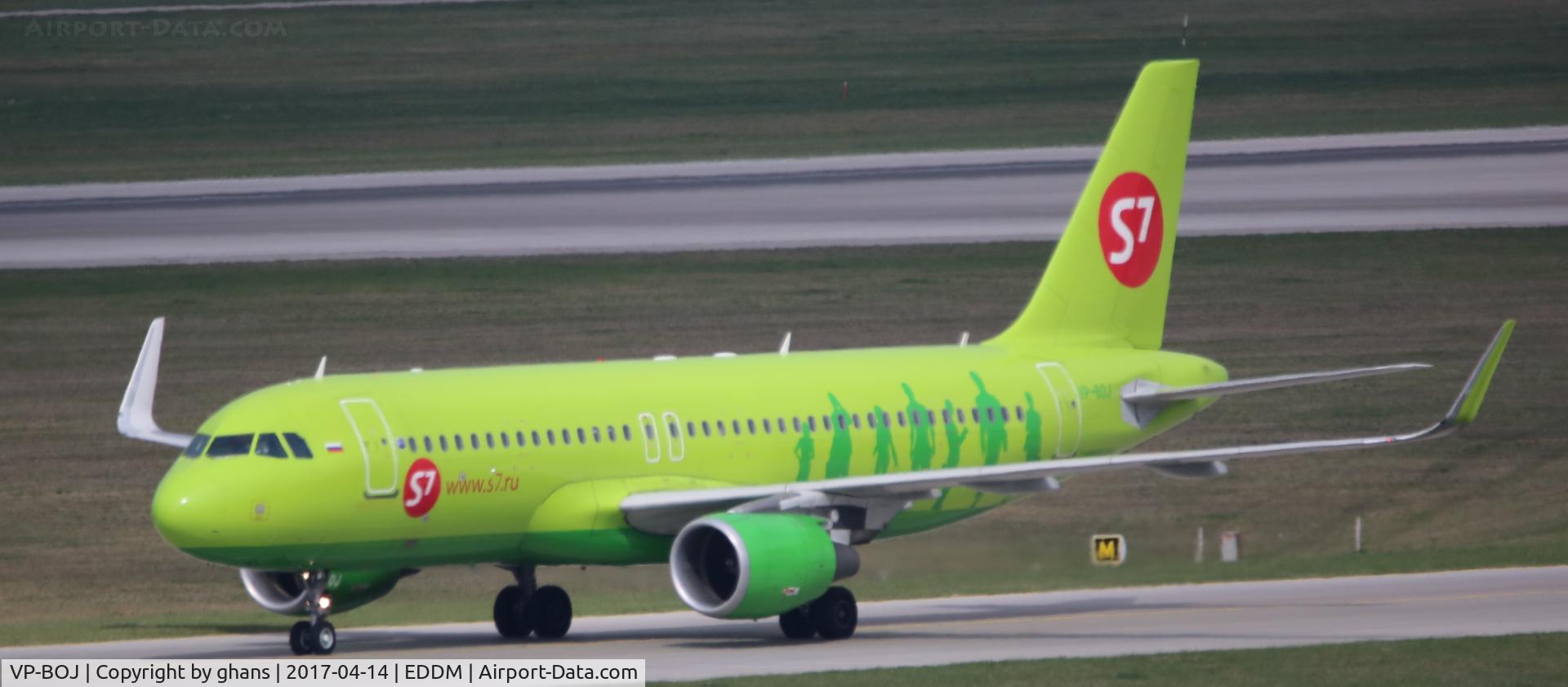 VP-BOJ, 2013 Airbus A320-214 C/N 5607, S7 Airlines