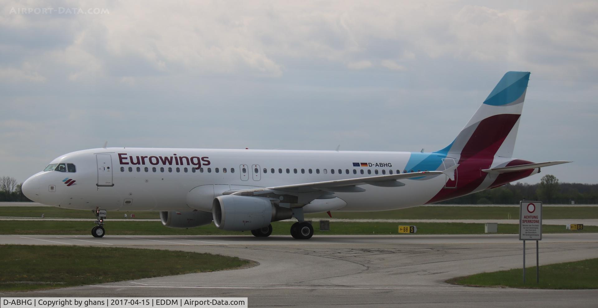 D-ABHG, 2006 Airbus A320-214 C/N 2867, Eurowings