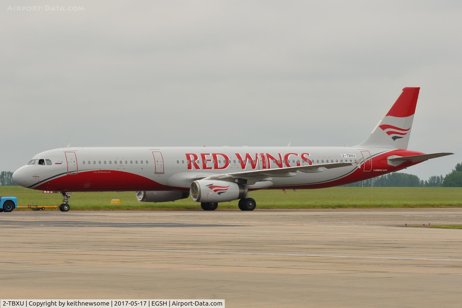 2-TBXU, 1998 Airbus A321-231 C/N 802, Moving from storage area to engineering.