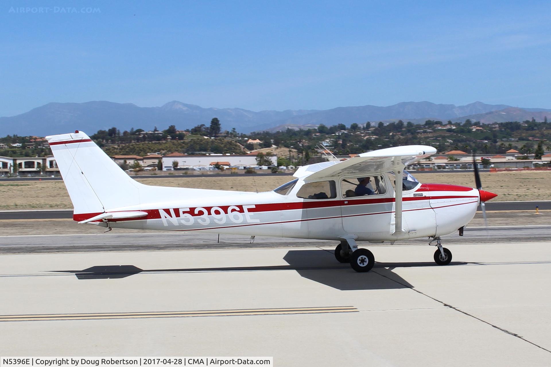 N5396E, 1978 Cessna 172N C/N 17271842, 1978 Cessna 172N SKYHAWK, Lycoming O-320-H2AD 160 Hp, taxi to overflow parking, at AOPA FLY-IN