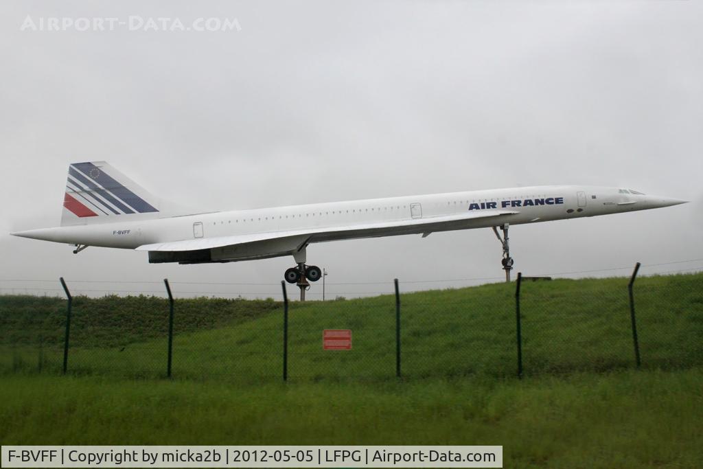 F-BVFF, 1978 Aerospatiale-BAC Concorde 101 C/N 15, Preserved