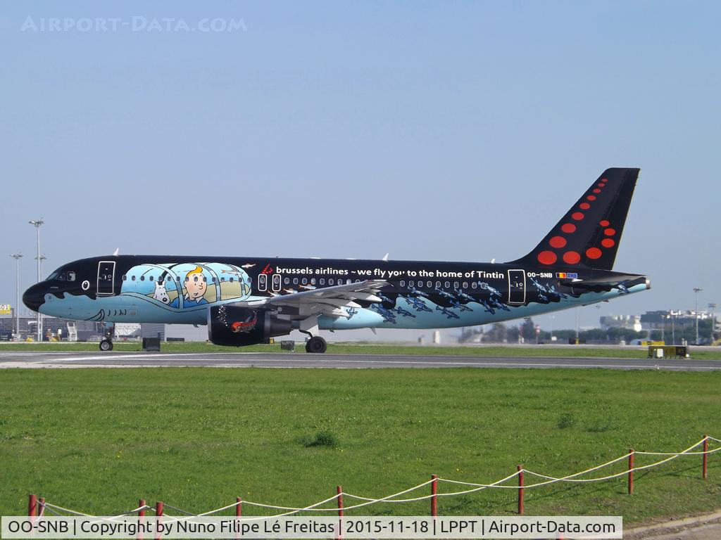 OO-SNB, 2001 Airbus A320-214 C/N 1493, Special scheme Tintin.