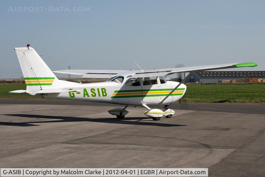 G-ASIB, 1963 Reims Cessna F172D C/N 0006, Reims F172D at Breighton Airfield's April Fools Fly-In. April 1st 2012.