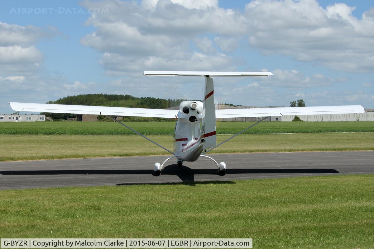 G-BYZR, 1996 Iniziative Industriali Italiane Sky Arrow 650TC C/N C001, Iniziative Industriali Italiane Sky Arrow 650TC  at Breighton Airfield's Radial Fly-In. June 7th 2015.