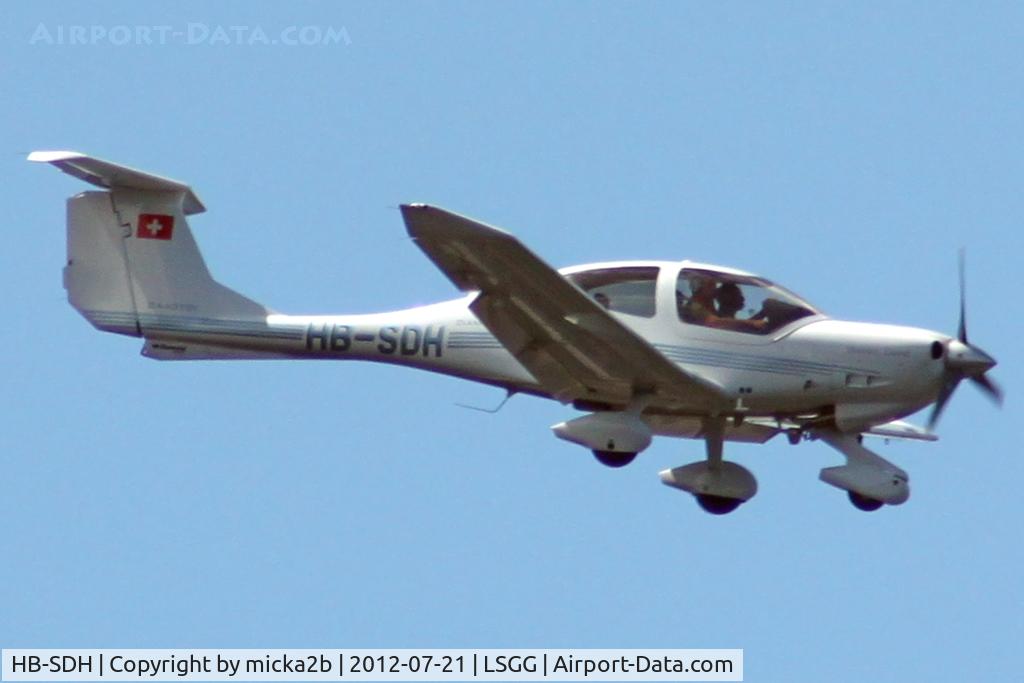 HB-SDH, 2008 Diamond DA-40D Diamond Star C/N D4.348, Landing