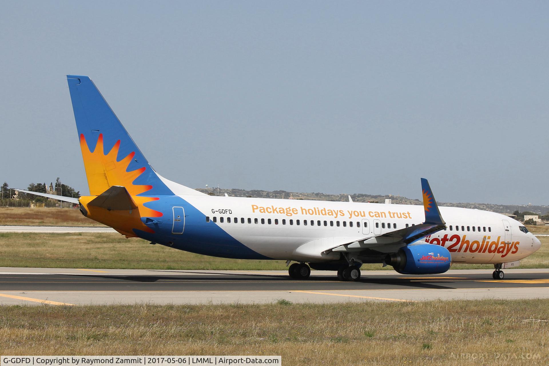 G-GDFD, 1997 Boeing 737-8K5 C/N 27982, B737-800 G-GDFD Jet2Com