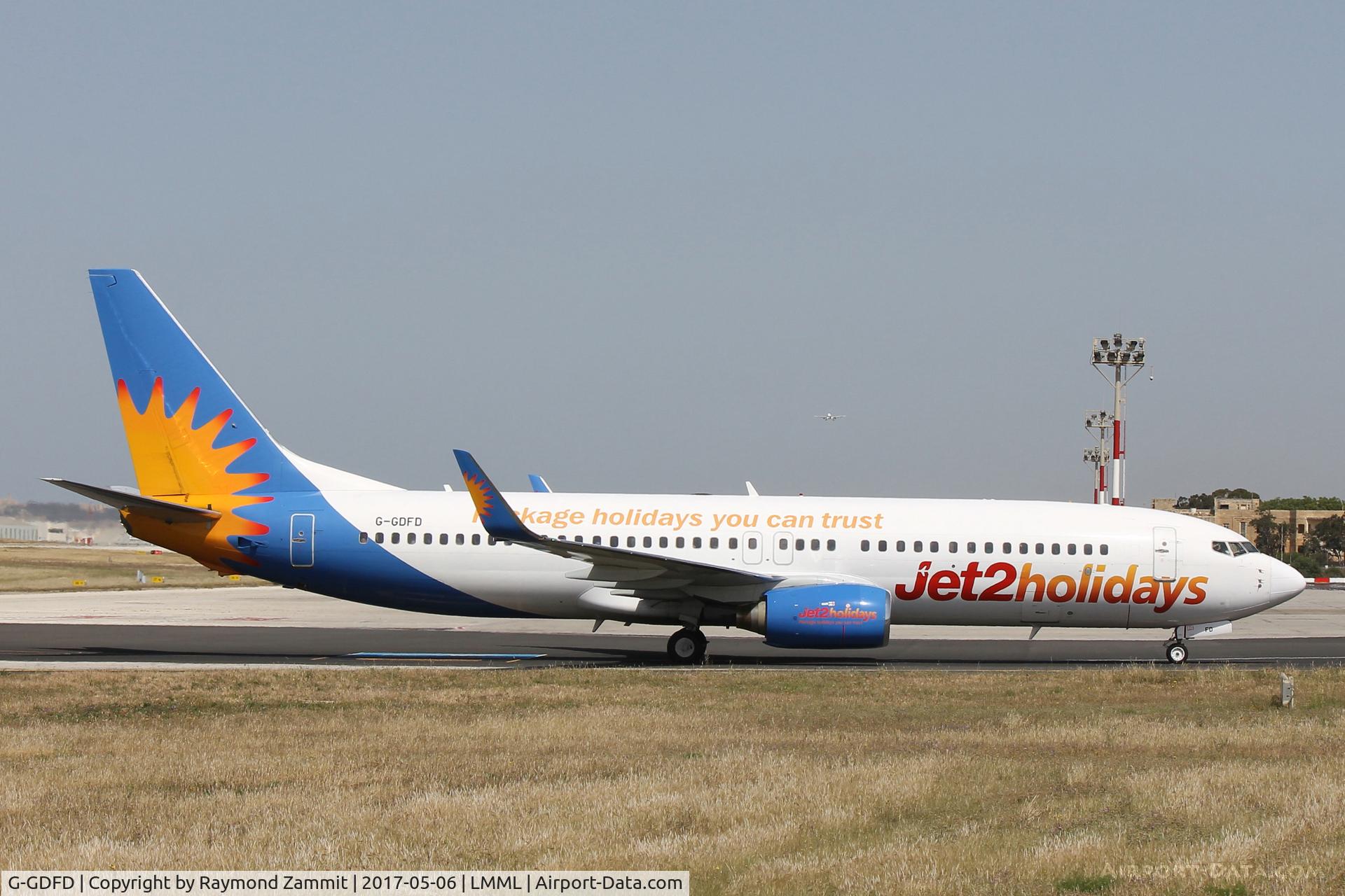 G-GDFD, 1997 Boeing 737-8K5 C/N 27982, B737-800 G-GDFD Jet2Com