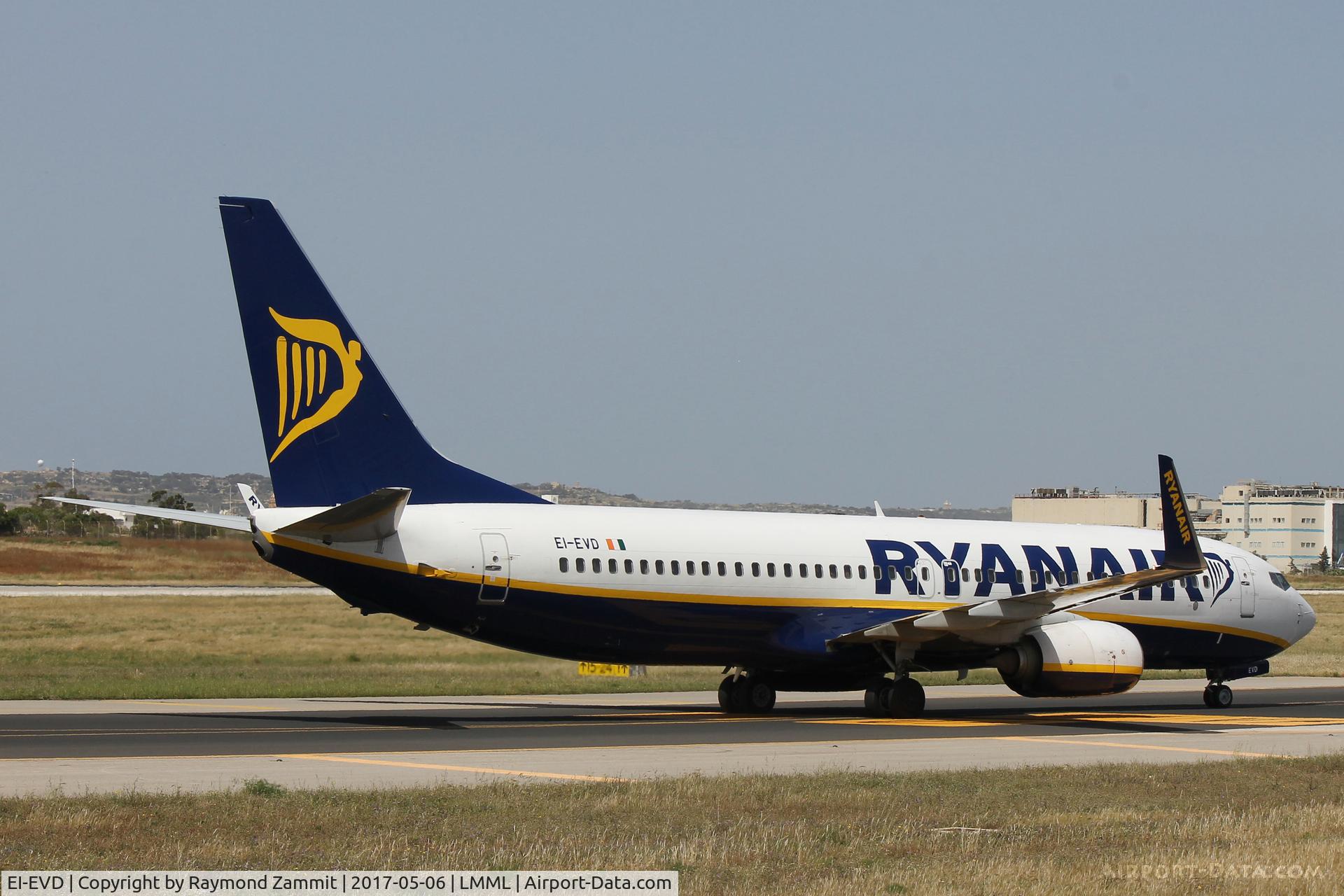 EI-EVD, 2012 Boeing 737-8AS C/N 40287, B737-800 EI-EVD Ryanair