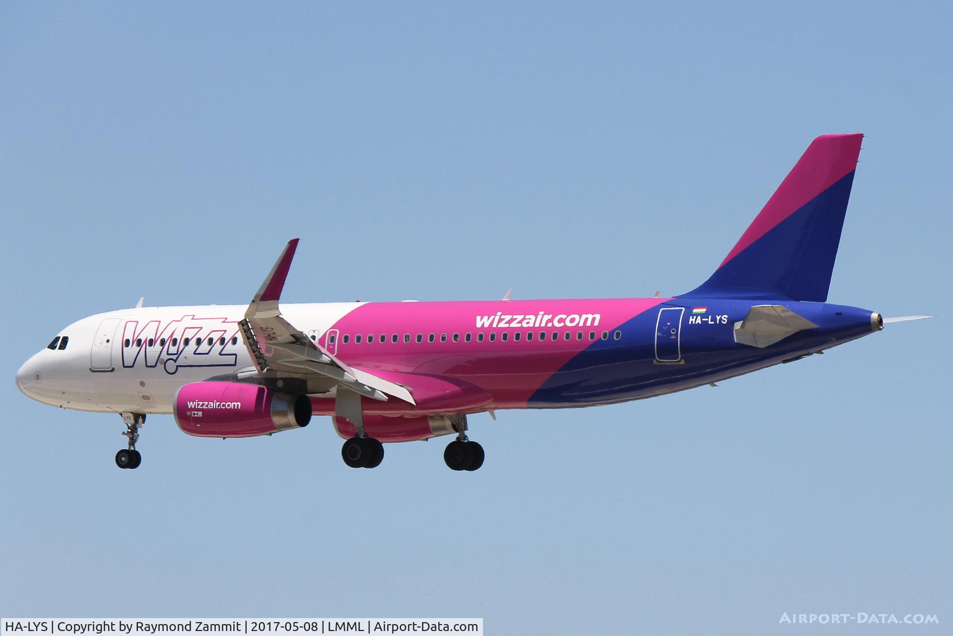 HA-LYS, 2015 Airbus A320-232 C/N 6662, A320 HA-LYS Wizzair