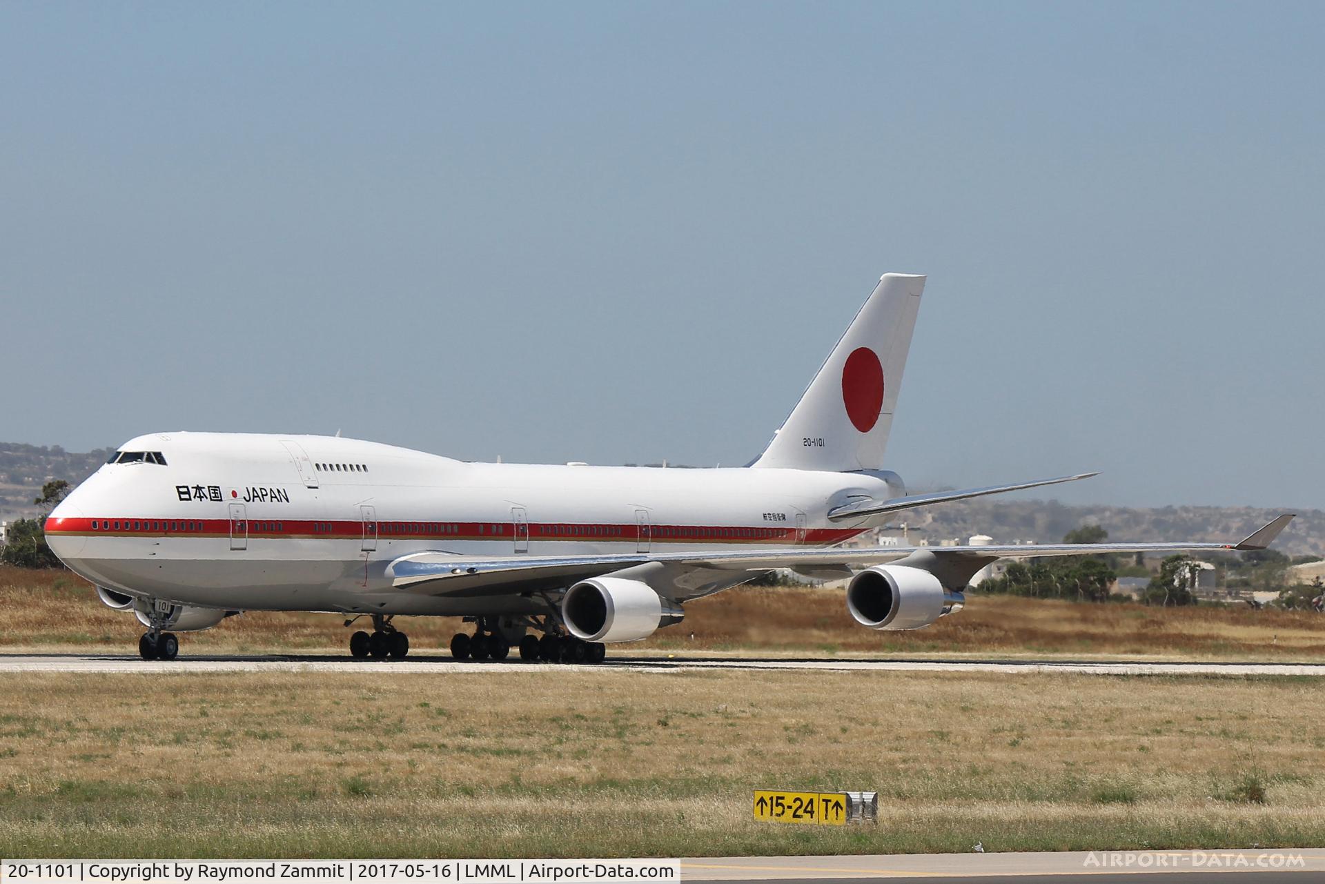 20-1101, 1990 Boeing 747-47C C/N 24730, B747-400 20-1101 Japan Air-Self Defence Force