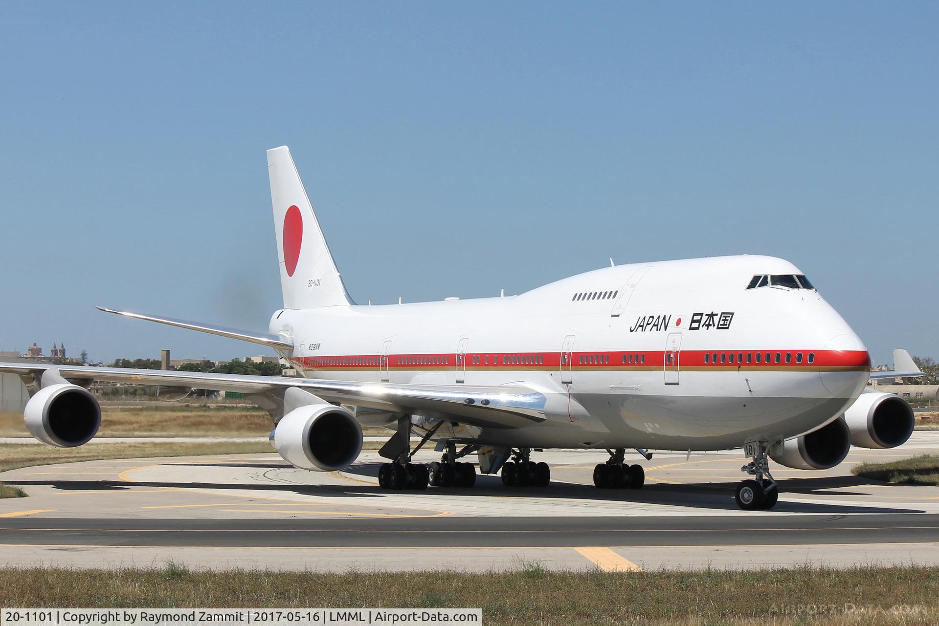 20-1101, 1990 Boeing 747-47C C/N 24730, B747-400 20-1101 Japan Air Self Defence Force
