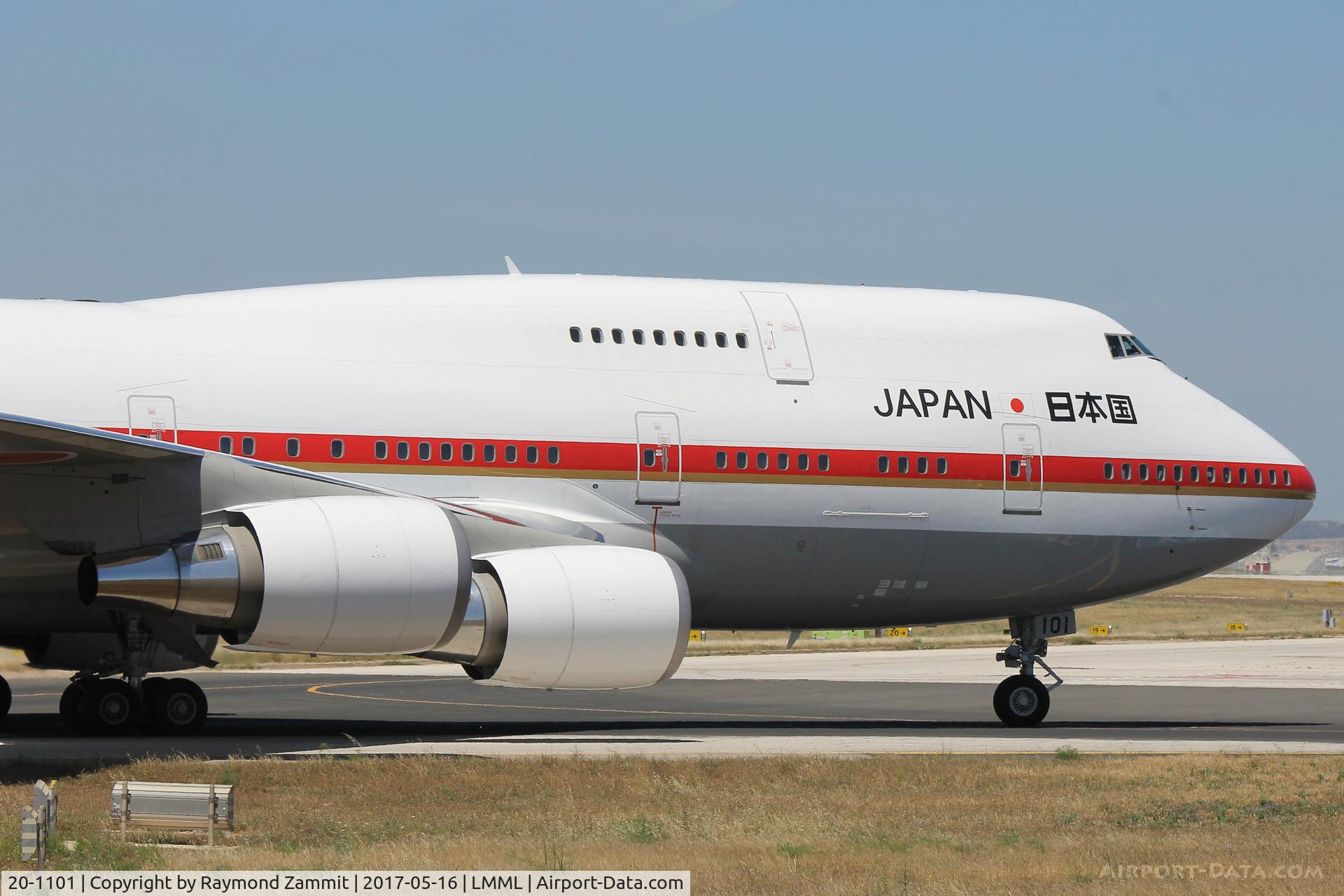 20-1101, 1990 Boeing 747-47C C/N 24730, B747-400 20-1101 Japan Air Self Defence Force