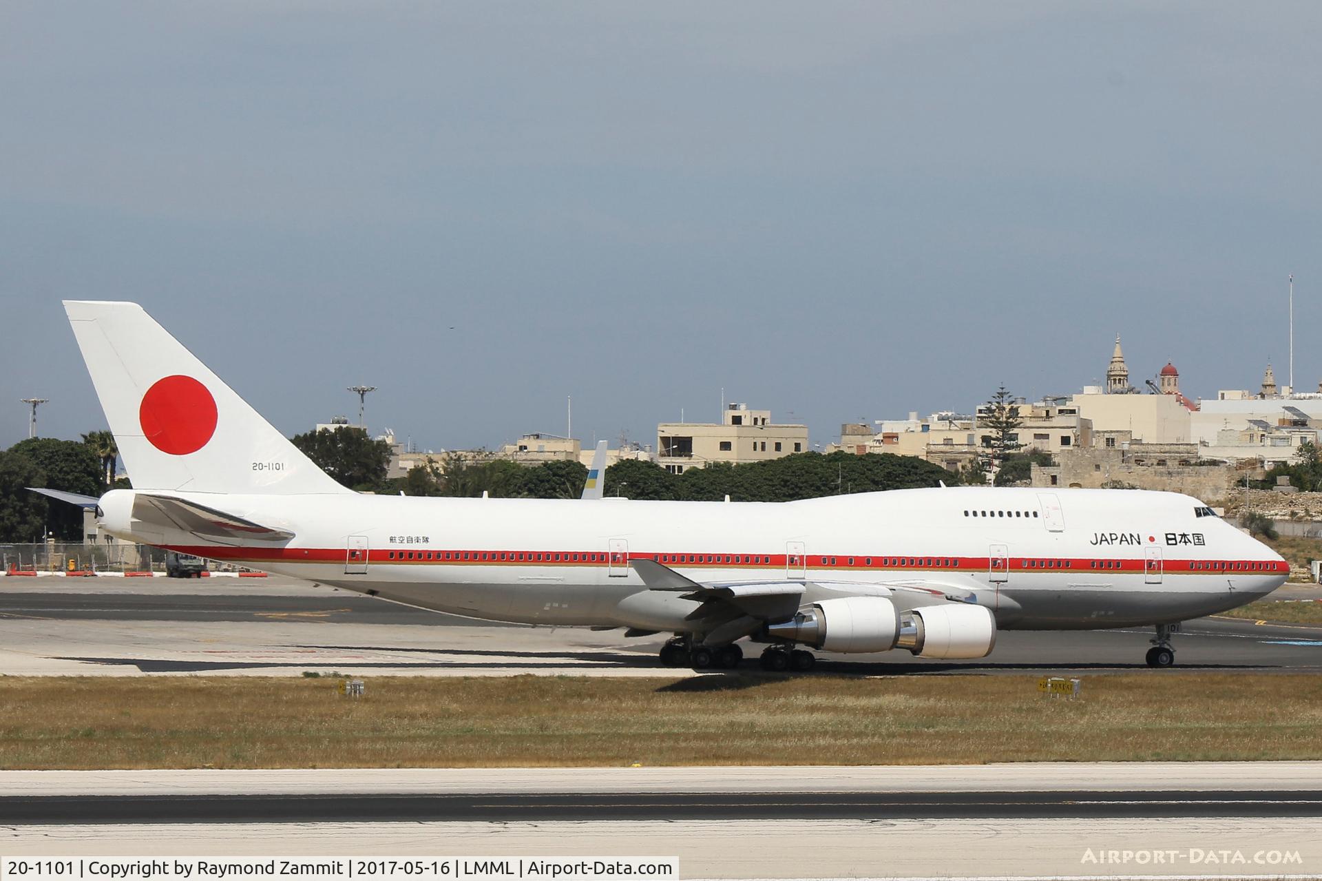 20-1101, 1990 Boeing 747-47C C/N 24730, B747-400 20-1101 Japan Air Self Defence Force