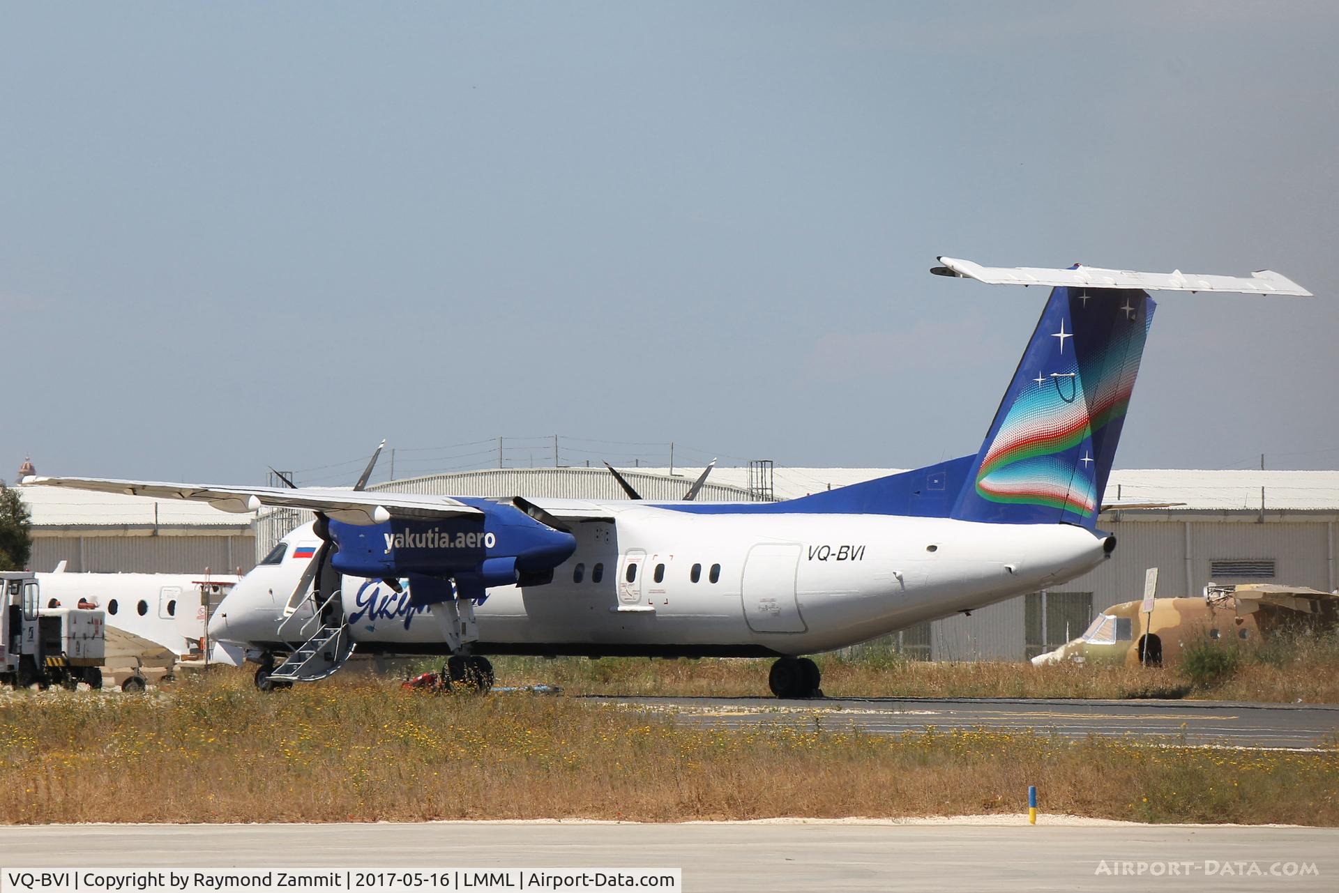 VQ-BVI, 1994 De Havilland Canada DHC-8-314 Dash 8 C/N 381, De Haviland DHC-8 VQ-BVI Yakutia Airlines