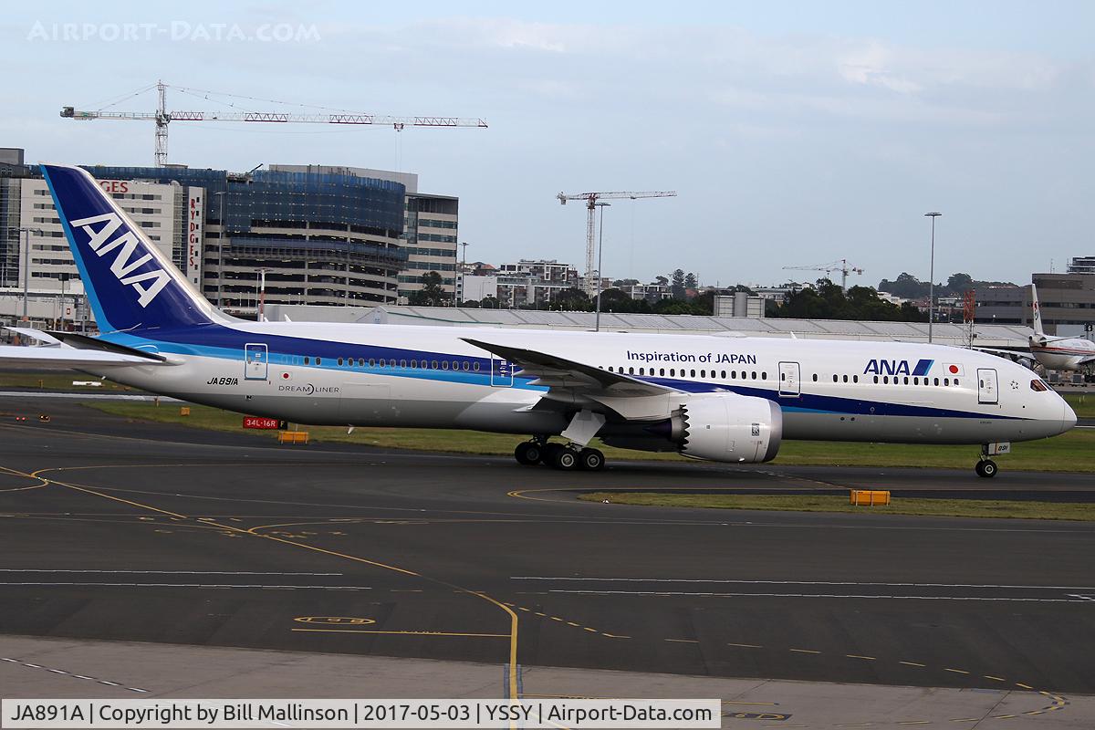 JA891A, 2017 Boeing 787-9 Dreamliner Dreamliner C/N 40751, 2 WEEKS OLD