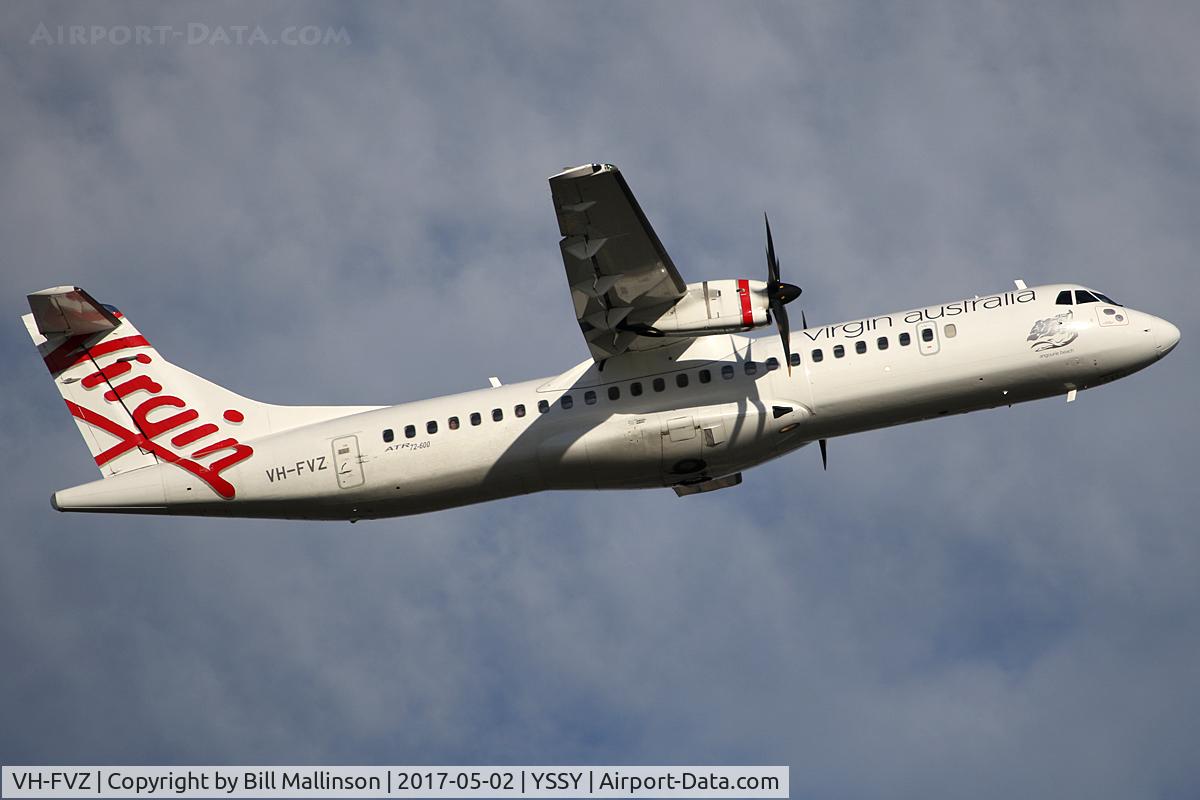 VH-FVZ, 2013 ATR 72-600 (72-212A) C/N 1087, UP N AWAY