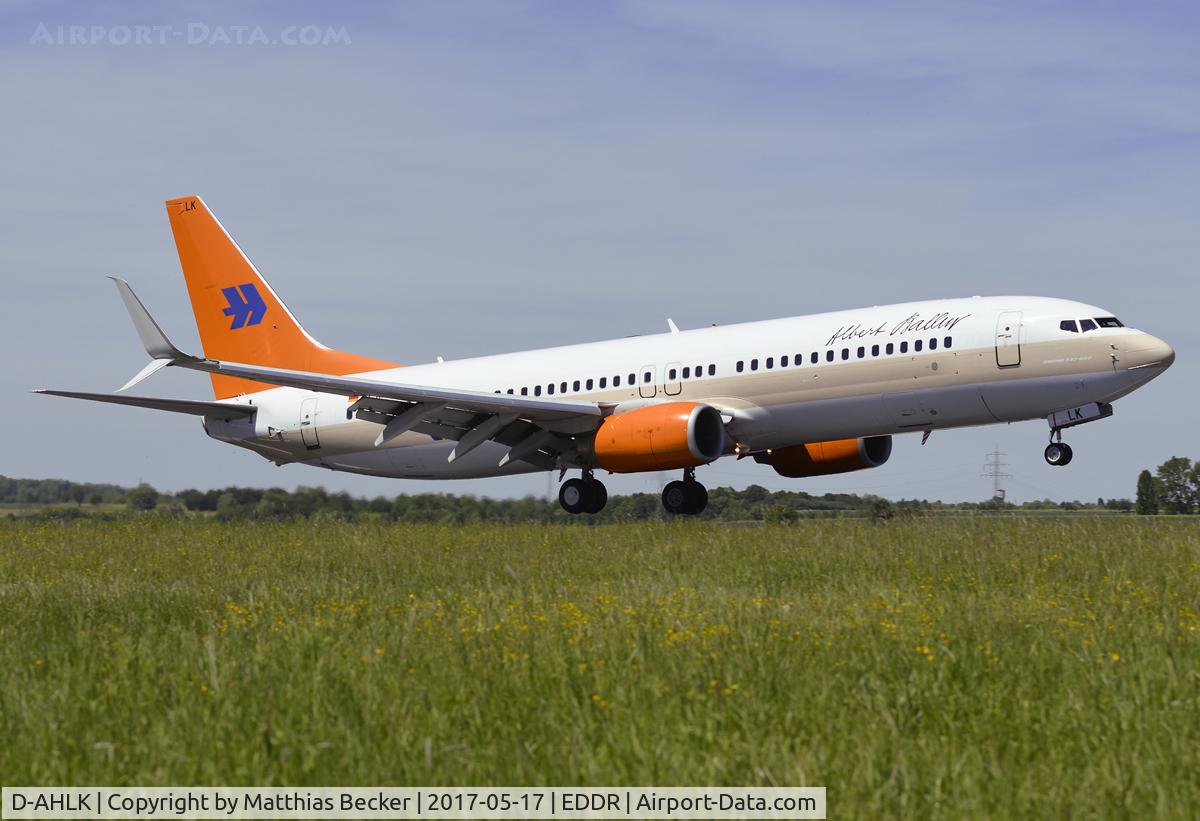 D-AHLK, 2008 Boeing 737-8K5 C/N 35143, D-AHLK